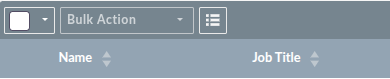Column Chooser icon in the List View header