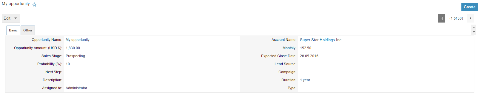 suitecrm calculated fields