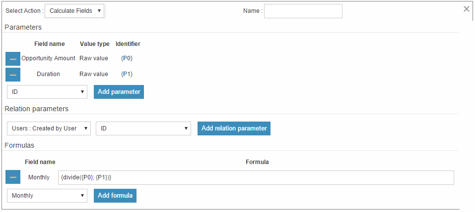 Suitecrm workflow calculated fields 2017