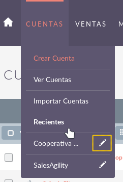 Editar Vistos Recientemente 19Recently viewed
